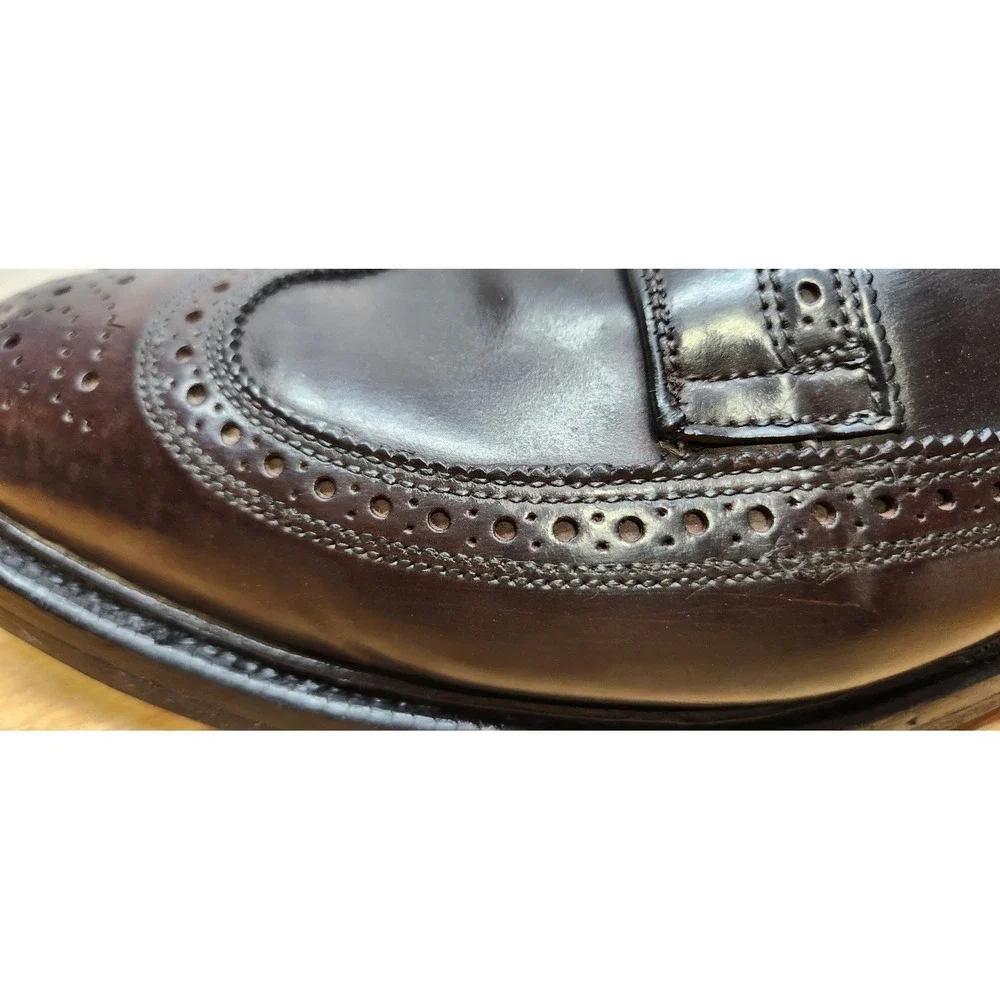 VTG 1994 Allen Edmonds MacNeil Shell Cordovan Longwing Blucher 13B 9097